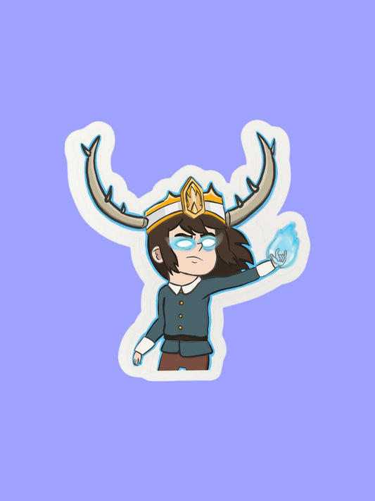 Demon Child God Sticker