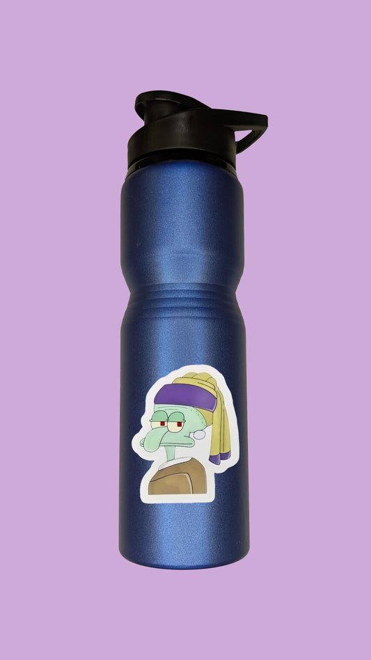 Cartoon Art- Baroque Cephalopod Sticker
