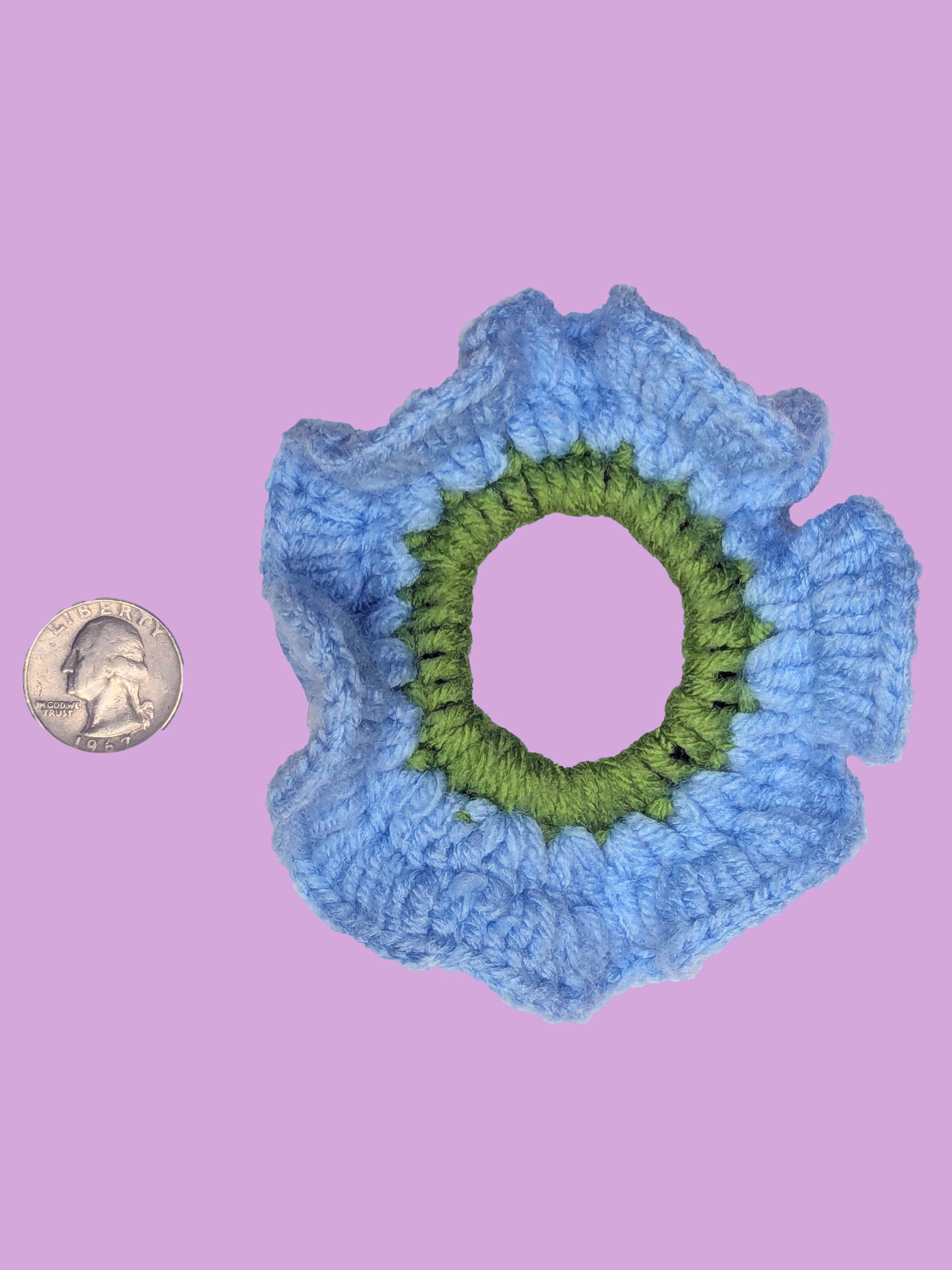 Flower-Themed Hair Ties