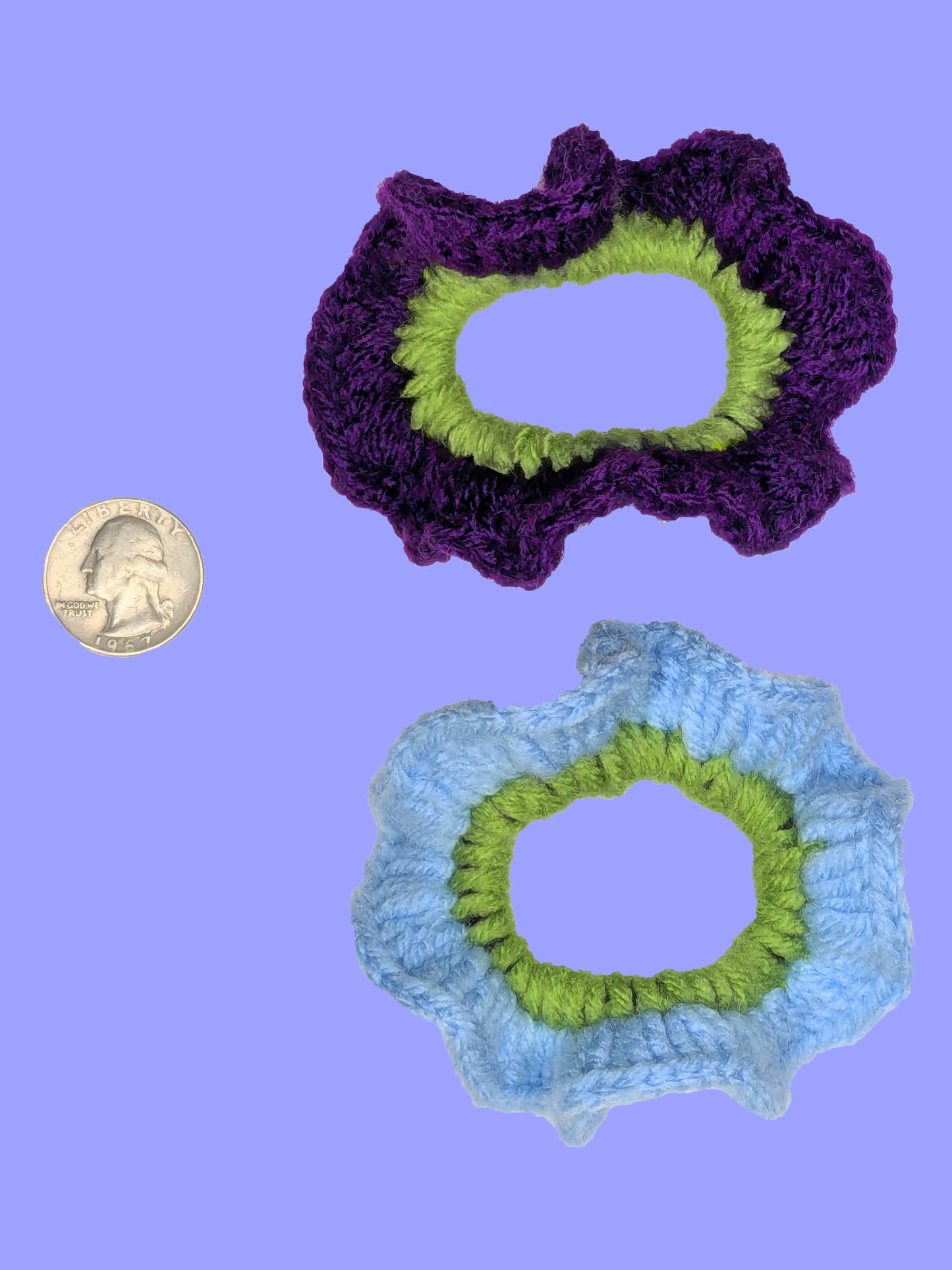 Flower-Themed Hair Ties