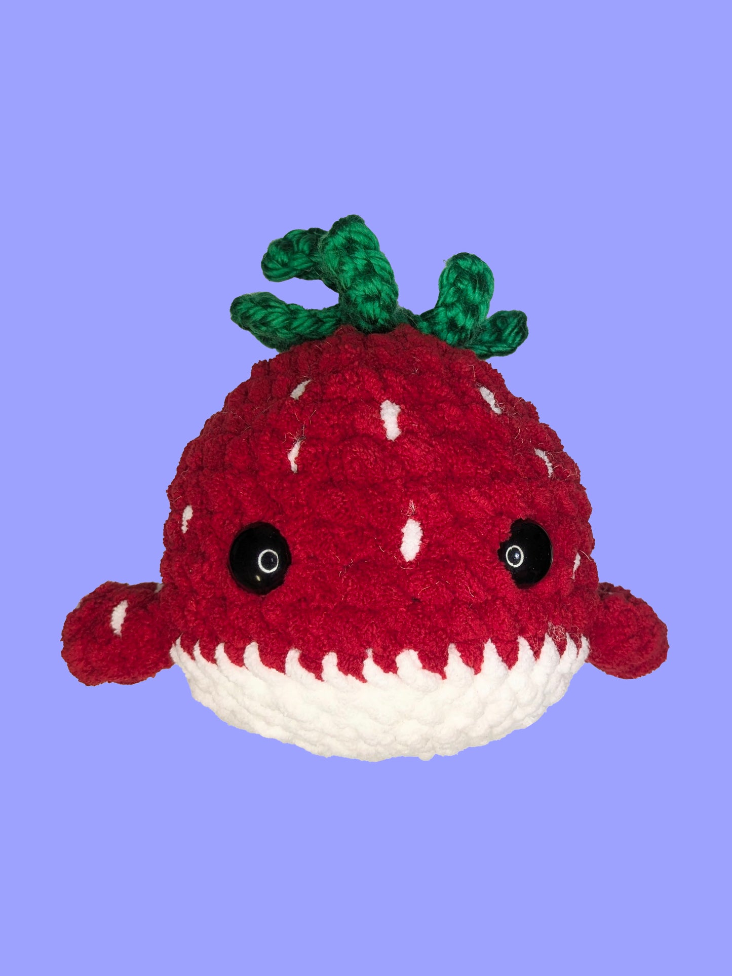 Strawberry Whale Plushie