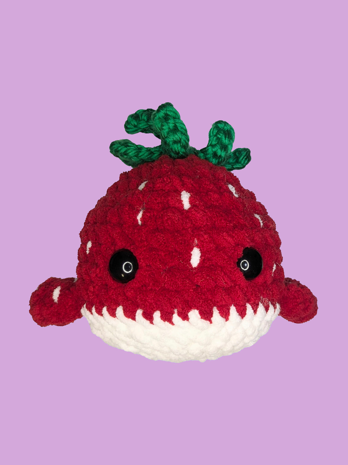 Strawberry Whale Plushie