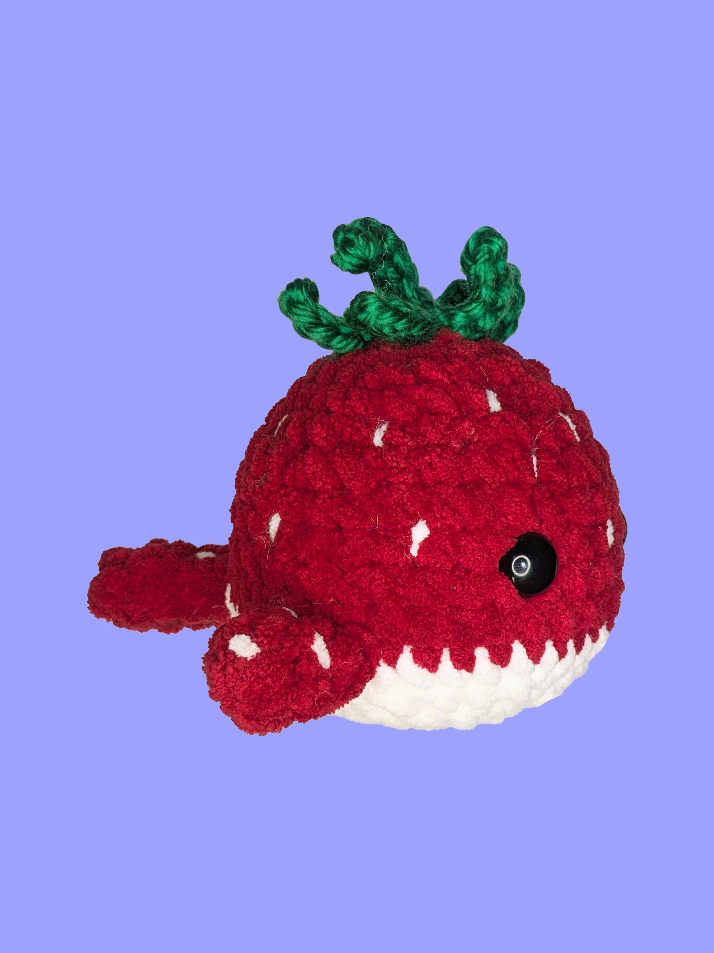 Strawberry Whale Plushie