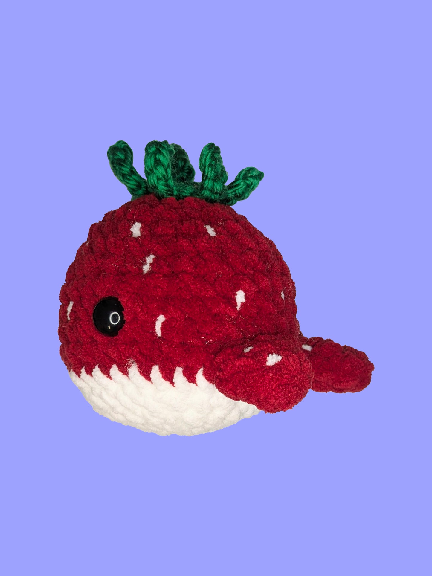 Strawberry Whale Plushie