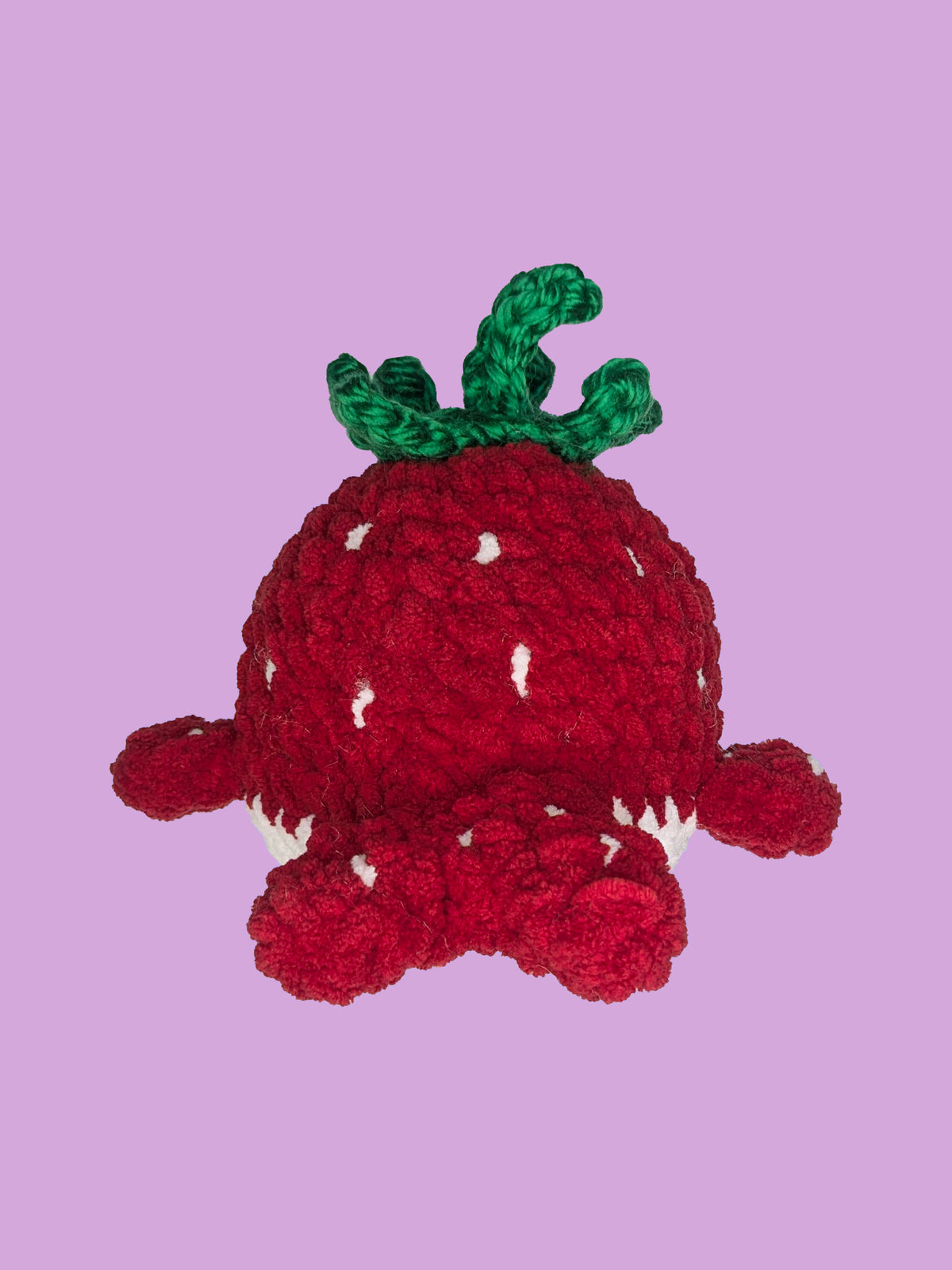 Strawberry Whale Plushie