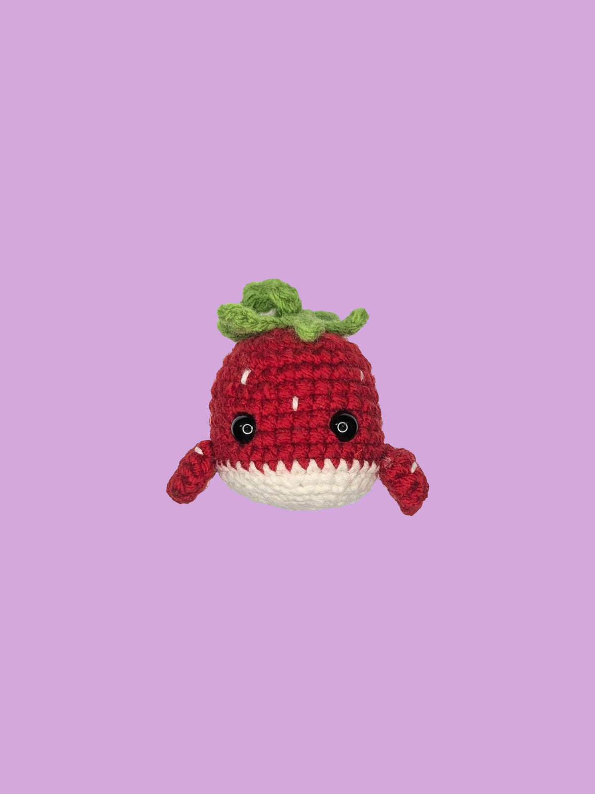 Strawberry Whale Plushie