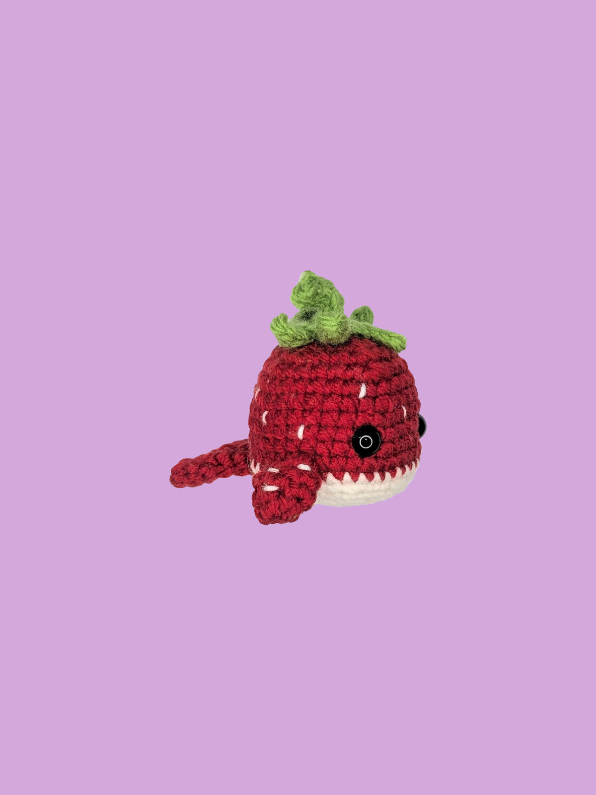 Strawberry Whale Plushie