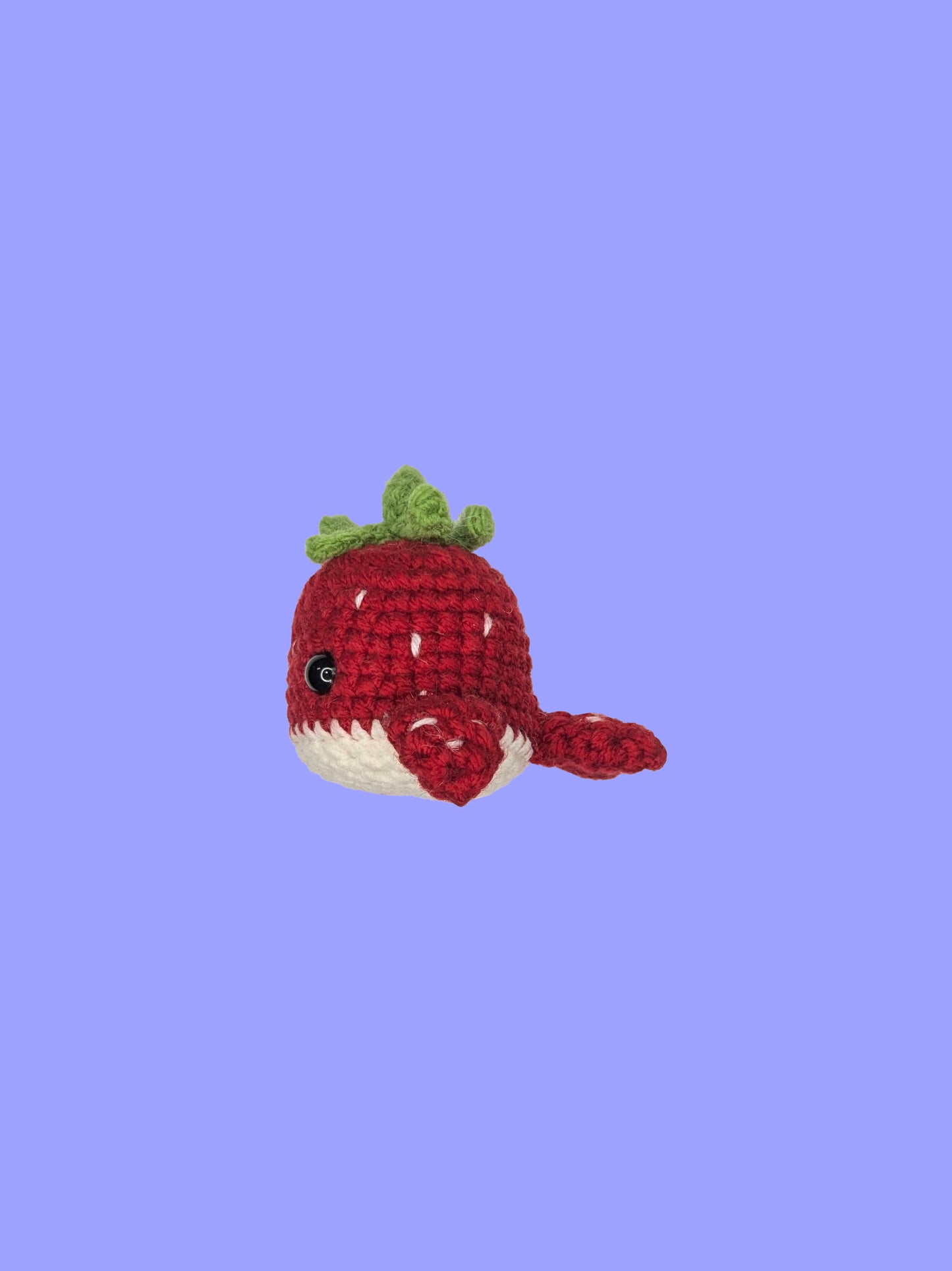 Strawberry Whale Plushie