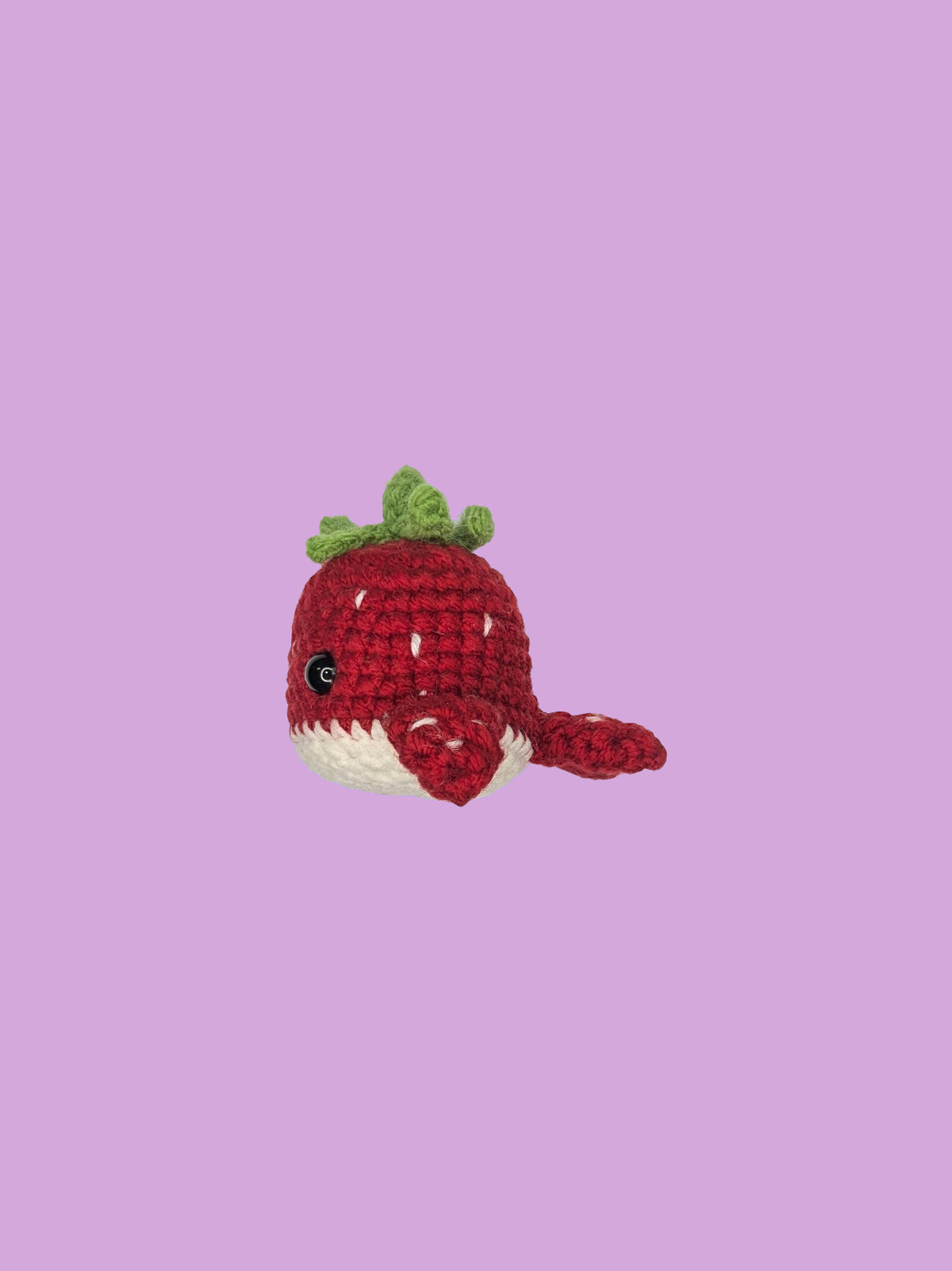 Strawberry Whale Plushie