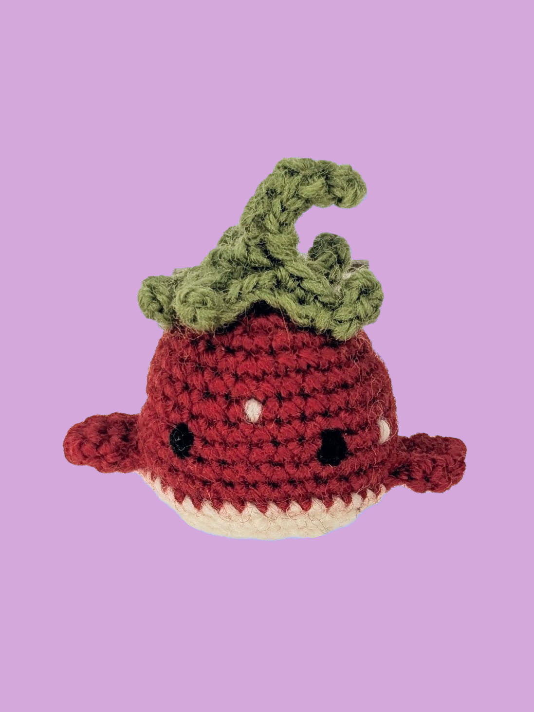 Strawberry Whale Plushie