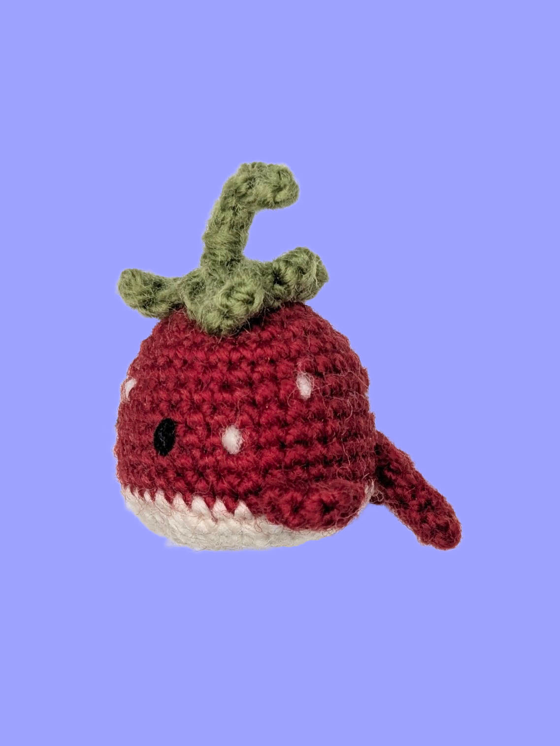 Strawberry Whale Plushie