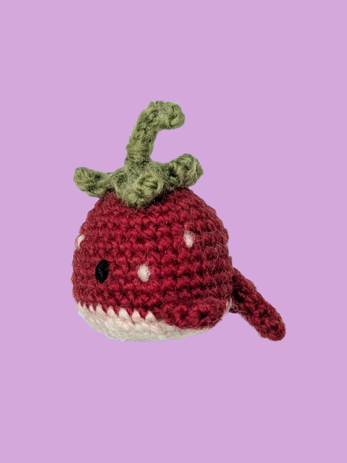 Strawberry Whale Plushie