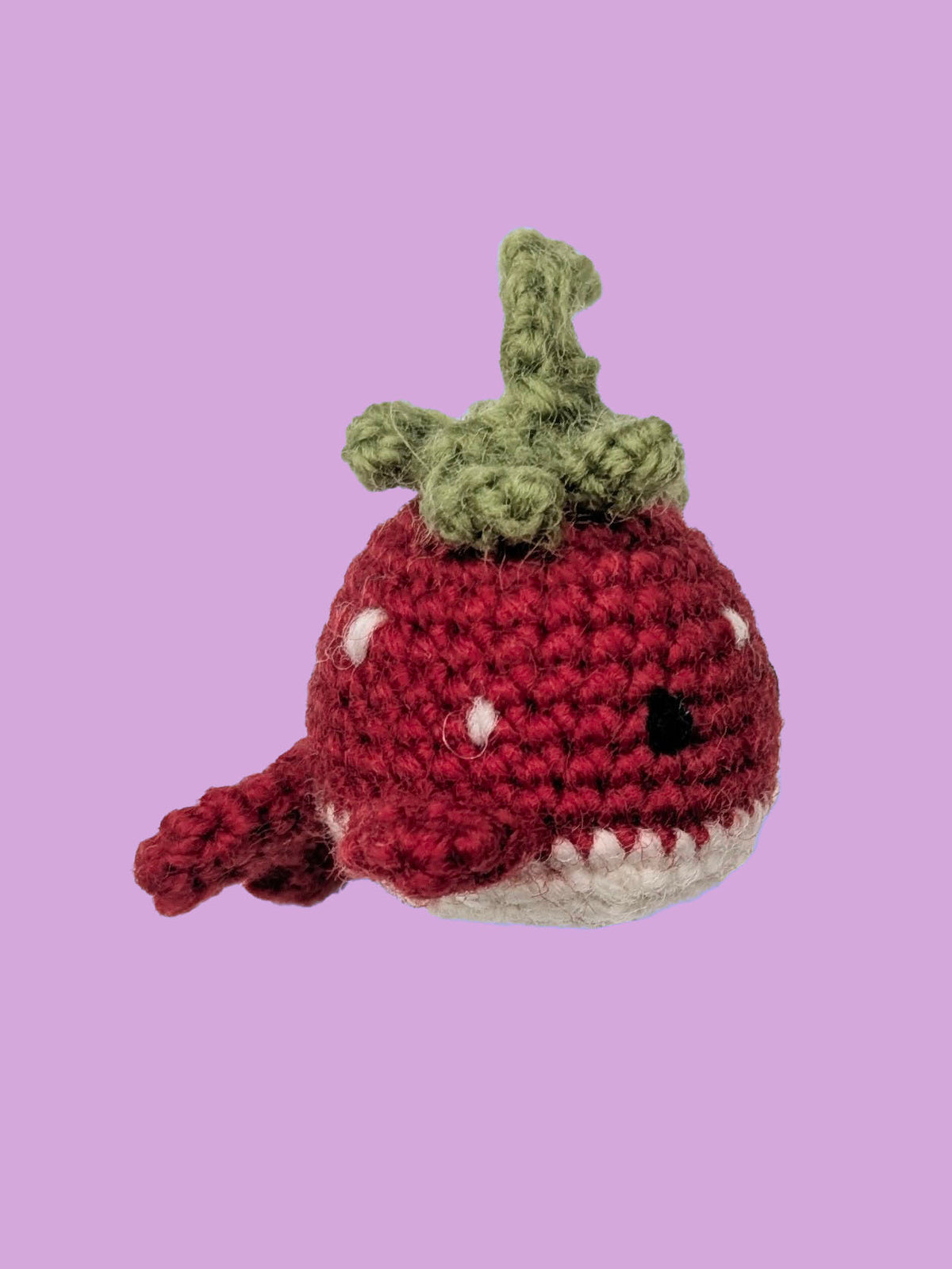Strawberry Whale Plushie
