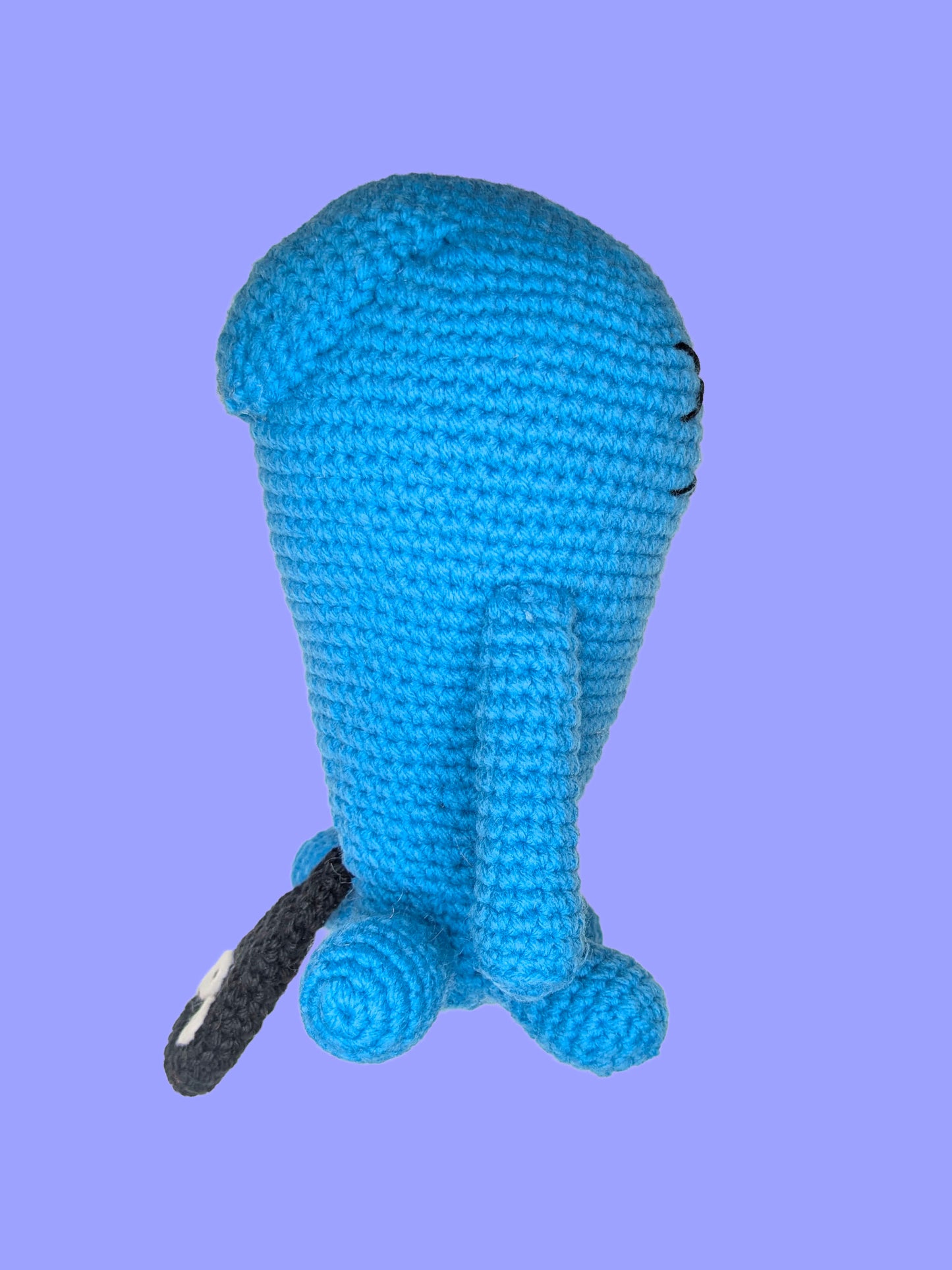 Happy Blue Monster Plushie- First Edition