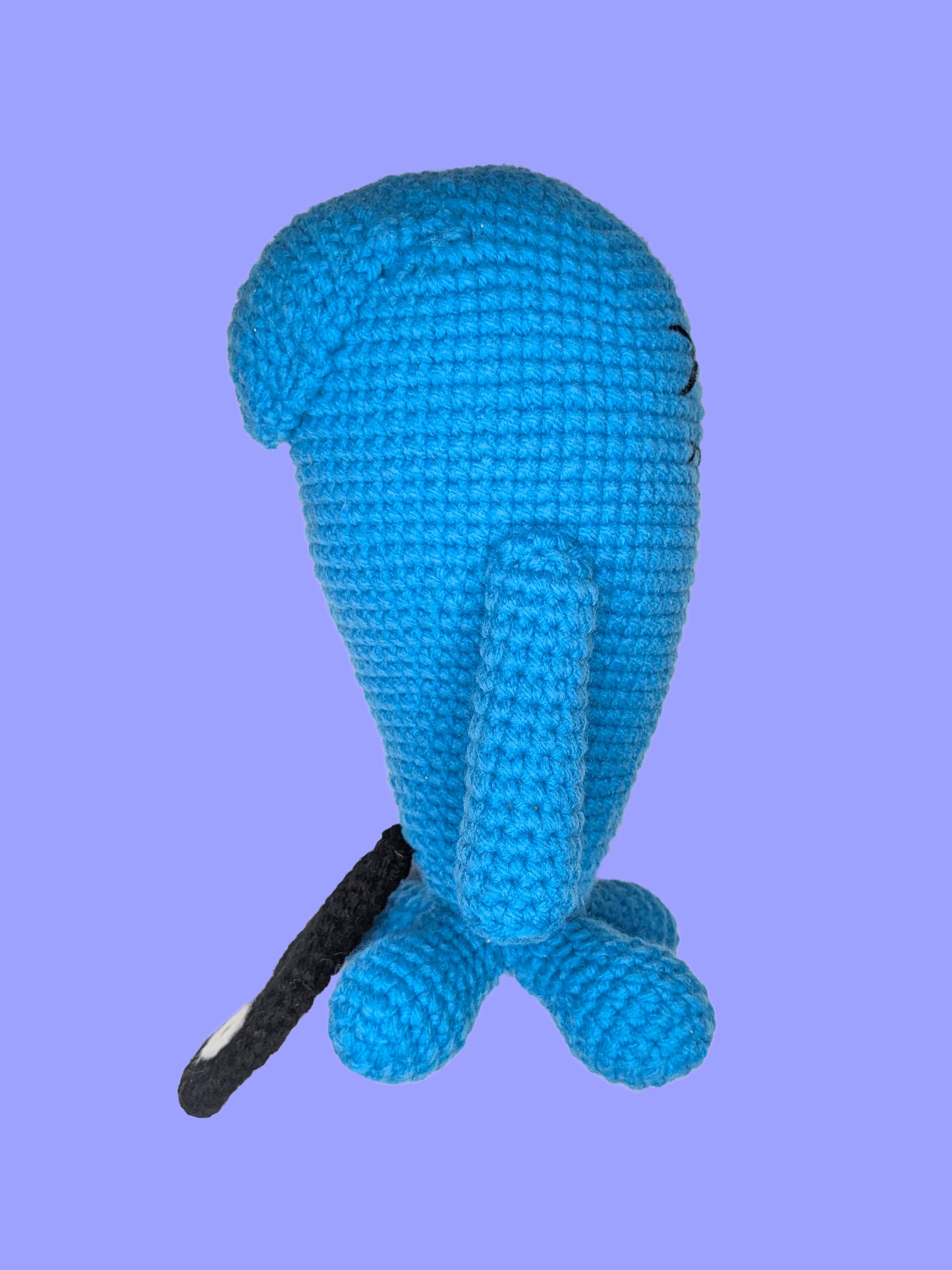 Happy Blue Monster Plushie