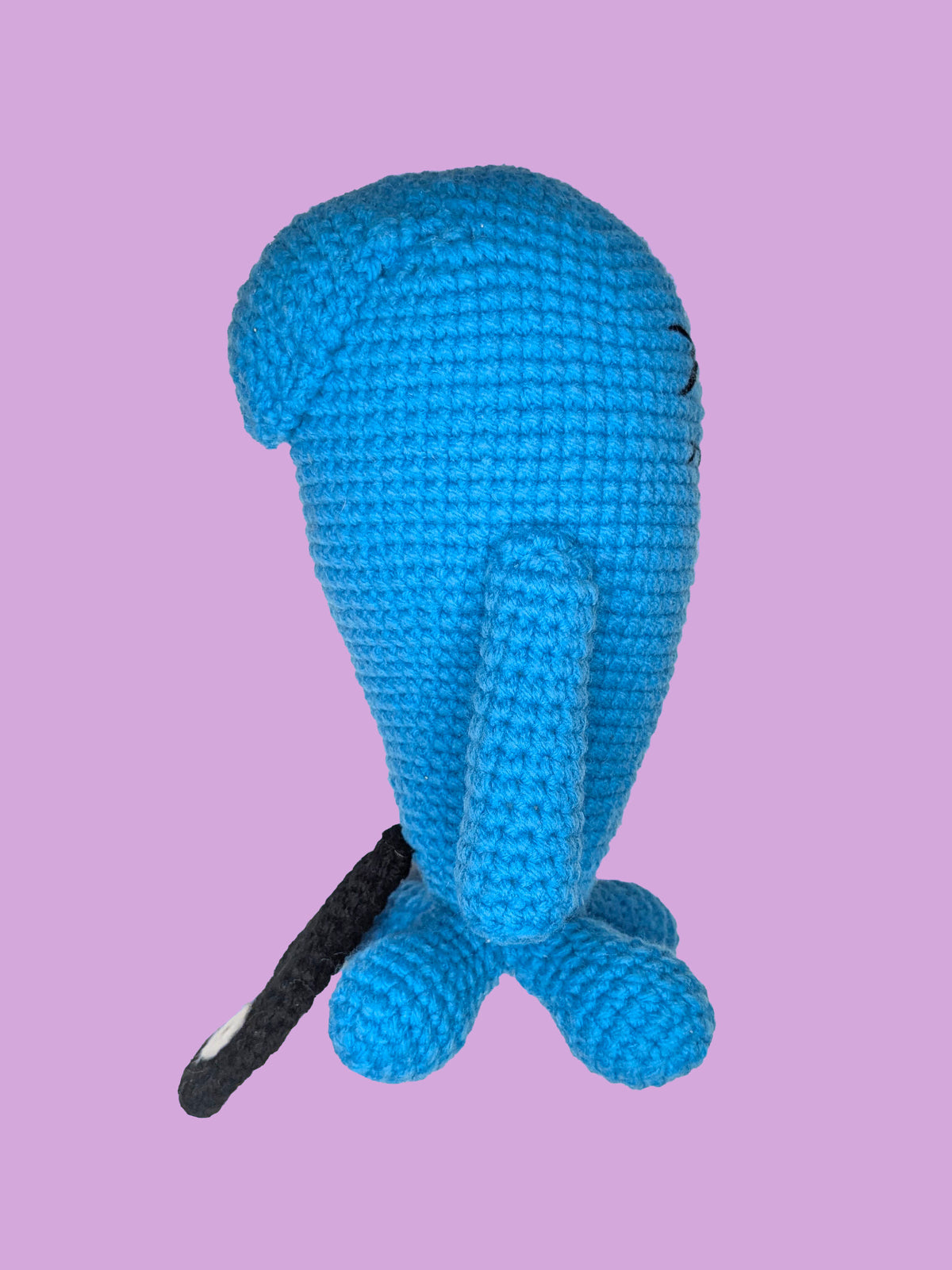 Happy Blue Monster Plushie
